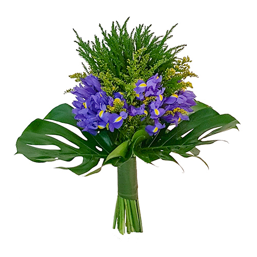 Purple Iris Bouquet