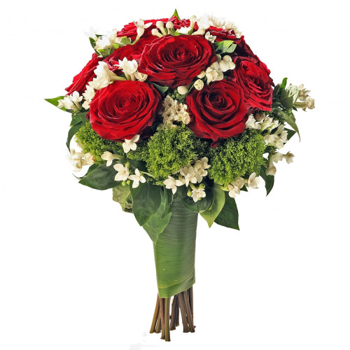 Bouquet Loving Heart – White