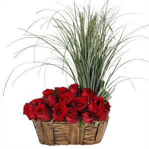 Love Roses Basket