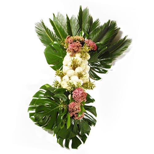 Palm Chrysanthemums Funeral