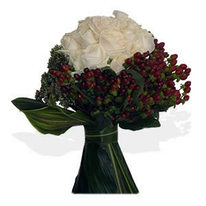 Premium Ivory Roses Bouquet