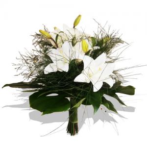 Bouquet com Flores Brancas