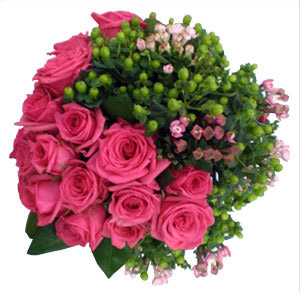 Bouquet de Rosas Fuchsia Premium