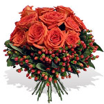 Bouquet de Rosas Laranja Premium
