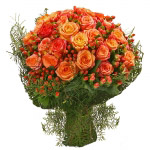Bouquet de Rosas Laranja